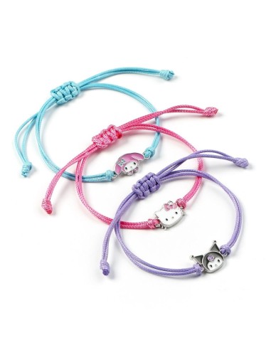 HELLO KITTY & Friends - Set de 3 Bracelets de l'Amitité 