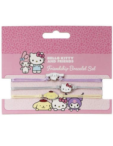 HELLO KITTY & Friends - Set de 3 Bracelets de l'Amitité 