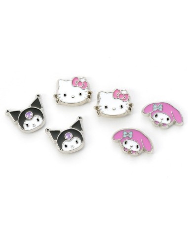 HELLO KITTY & Friends - Set de 3 Pairs de Clous d'Oreilles 