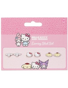 HELLO KITTY & Friends - Set de 3 Pairs de Clous d'Oreilles  2
