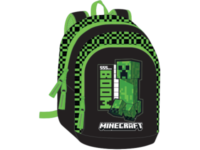 MINECRAFT - Boom - Sac à Dos 2 Compartiments  '38x28x16cm' 
