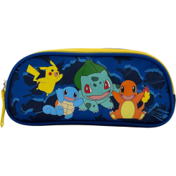 POKEMON - Starter - Trousse Double Poche 