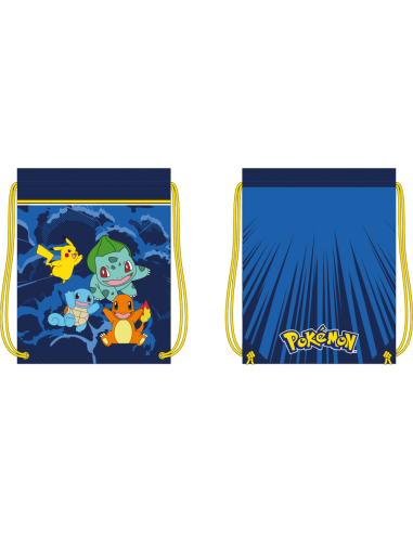 POKEMON - Starter - Sac de Gym "46x35cm" 