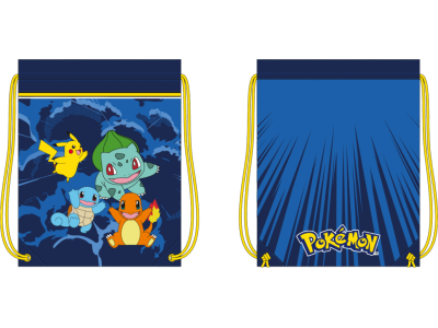 POKEMON - Starter - Sac de Gym "46x35cm" 