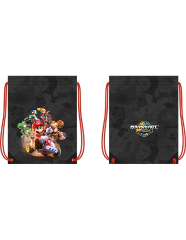 MARIO KART WORLD - Sac de Gym "46x35cm" 
