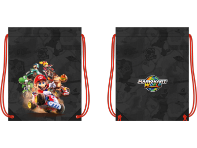 MARIO KART WORLD - Sac de Gym "46x35cm" 