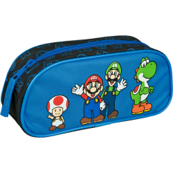 SUPER MARIO - Mario Luigi Yoshi Toad - Trousse 