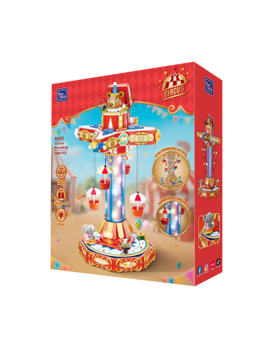 PANTASY - Circus Paradrop - Bloc de Construction 1680 pcs 