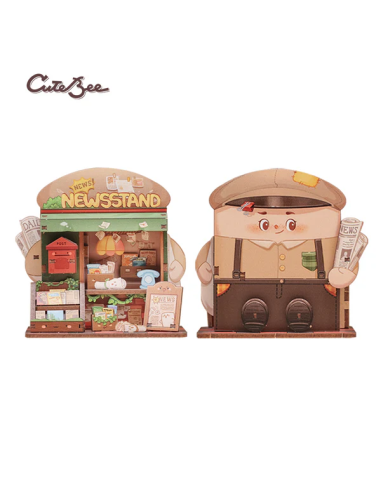 TALEBOX CORNER - Mini House Kit - Kioske à Journaux - 50pc 