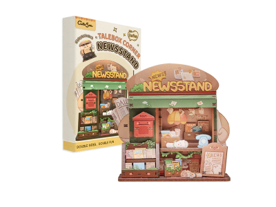 TALEBOX CORNER - Mini House Kit - Kioske à Journaux - 50pc 