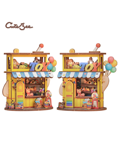 TALEBOX CORNER - Mini House Kit - Magasin de Jouets - 56pc 