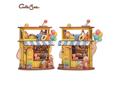 TALEBOX CORNER - Mini House Kit - Magasin de Jouets - 56pc 