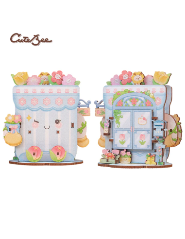 TALEBOX CORNER - Mini House Kit - Fleuriste - 47pc 
