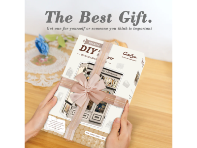 BOOK NOOK KIT - DIY- Librairie Scolaire - 168pc + Eclairage LED 