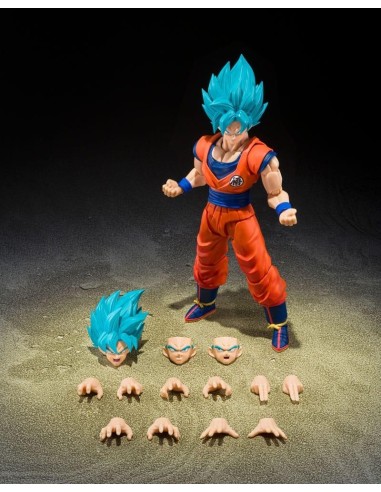 DRAGON BALL SUPER - SSGS Son Goku - Fig. S.H. Figuarts 15cm 