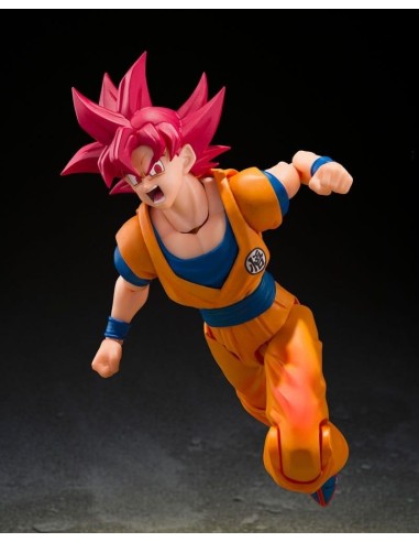 DRAGON BALL SUPER - SSG Son Goku "God Aura" - Fig. S.H. Figuarts 15cm 