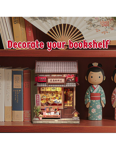 MINIATURE HOUSE - DIY- Tsukino Eogi-Dou - 224pc + Eclairage LED 