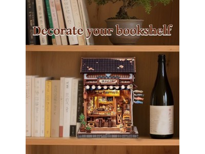 MINIATURE HOUSE - DIY- Choshi no Shitamachi - 218pc + Eclairage LED 