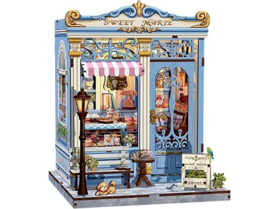 MINIATURE HOUSE - DIY- Sweet Marie - 242pc + Eclairage LED 