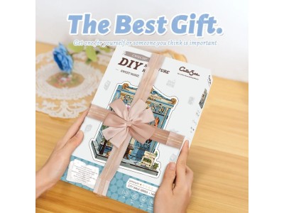 MINIATURE HOUSE - DIY- Sweet Marie - 242pc + Eclairage LED 