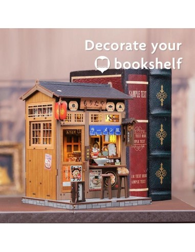 MINIATURE HOUSE - DIY- Morita-Ya - 240pc + Eclairage LED 