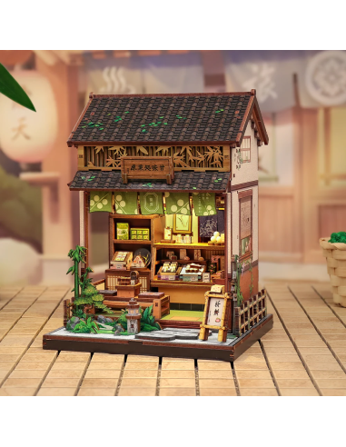 MINIATURE HOUSE - DIY- Kanmi-Dokoro Kurihara - 227pc + Eclairage LED 