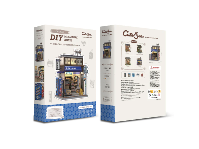 MINIATURE HOUSE - DIY- Beika-Cho - 288pc + Eclairage LED 