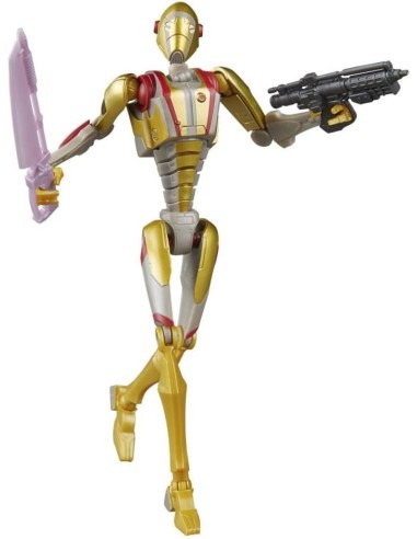 STAR WARS JEDI SURVIVOR - Dagan Gera & BX Droid - Black Series 15cm 