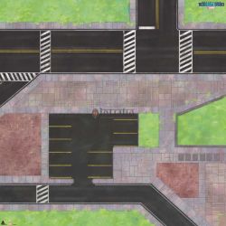 Midtown Mayhem Game Mat