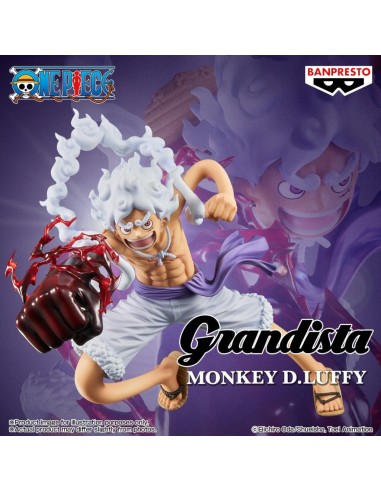 ONE PIECE - Monkey D. Luffy Gear 5 - Figurine Grandista 23cm 