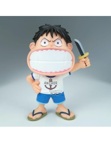 ONE PIECE - Monkey D. Luffy - Figurine Big Sofvimates 15cm 