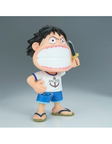 ONE PIECE - Monkey D. Luffy - Figurine Big Sofvimates 15cm 