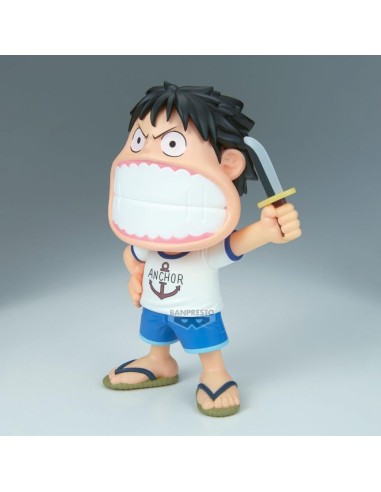 ONE PIECE - Monkey D. Luffy - Figurine Big Sofvimates 15cm 