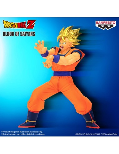 DRAGON BALL Z - Son Goku - Figurine Blood of Saiyans 19cm 