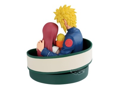 NARUTO 72 SERIES - Minato, Naruto & Kushina - Figurine 13cm 