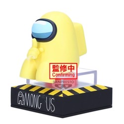 AMONG US - Jaune - Figurine Monitor Top Figz 10cm  2