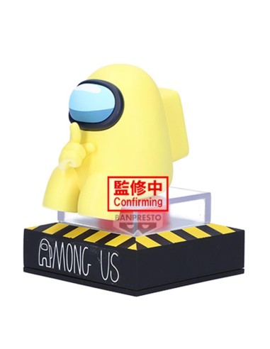 AMONG US - Jaune - Figurine Monitor Top Figz 10cm 