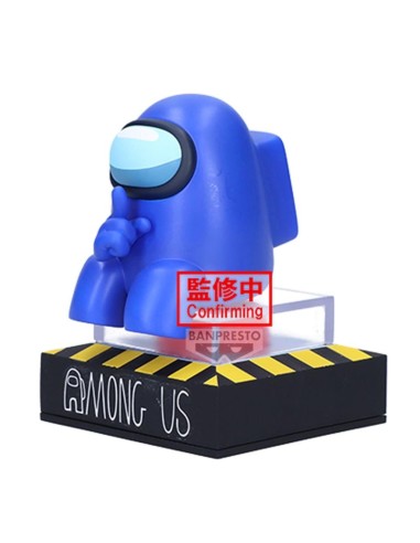 AMONG US - Bleu - Figurine Monitor Top Figz 10cm 