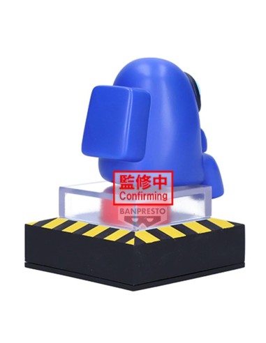 AMONG US - Bleu - Figurine Monitor Top Figz 10cm 