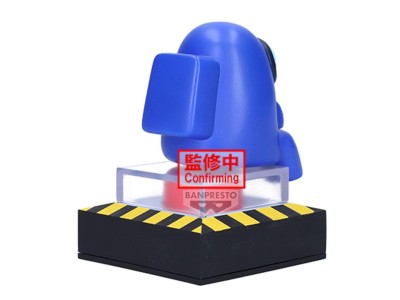 AMONG US - Bleu - Figurine Monitor Top Figz 10cm 