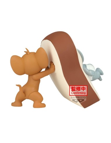 TOM & JERRY - Jerry & Tuffy - Figurine Big Soft Vinyl 11cm 