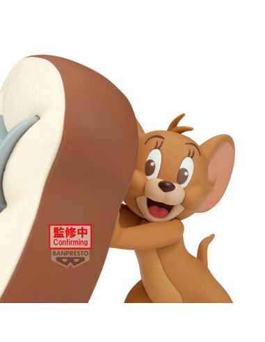 TOM & JERRY - Jerry & Tuffy - Figurine Big Soft Vinyl 11cm 
