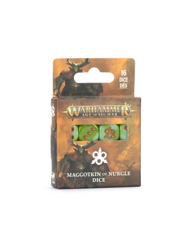AGE OF SIGMAR: MAGGOTKIN OF NURGLE DICE