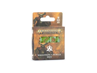 AGE OF SIGMAR: MAGGOTKIN OF NURGLE DICE