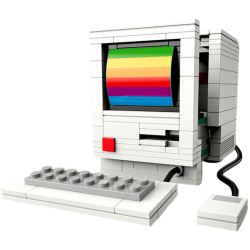 POP SERIES - Kit de Construction - Ordinateur 1984 - 274pc 