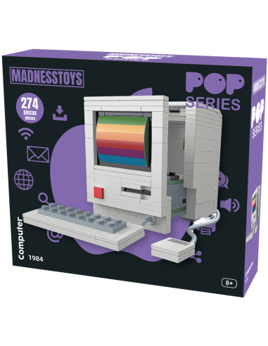POP SERIES - Kit de Construction - Ordinateur 1984 - 274pc 