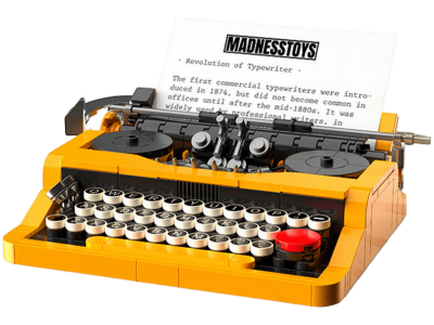 POP SERIES - Kit de Construction - Machine à Ecrire 1980 - 254pc 