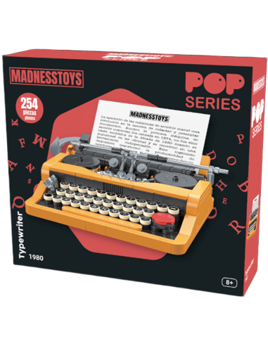 POP SERIES - Kit de Construction - Machine à Ecrire 1980 - 254pc 