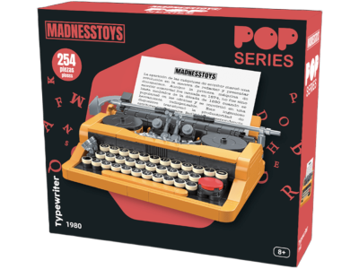 POP SERIES - Kit de Construction - Machine à Ecrire 1980 - 254pc 