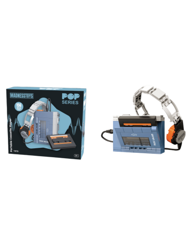 POP SERIES - Kit de Construction - Balladeur Cassette 1979 - 156pc 